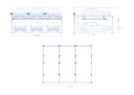 Double Stack Parking System | Car Stacker Lift - KLA